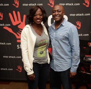 Viola Davis with Tony Bright